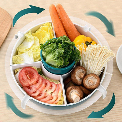 KT ENTERPRISE Plastic Fruit & Vegetable Basket(Multicolor)