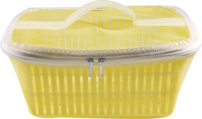 survi Plastic Fruit & Vegetable Basket(Yellow)