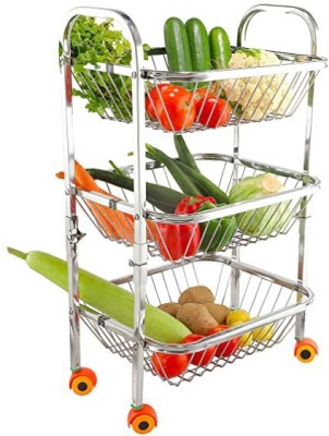 AKMO Steel Kitchen Trolley(DIY(Do-It-Yourself))