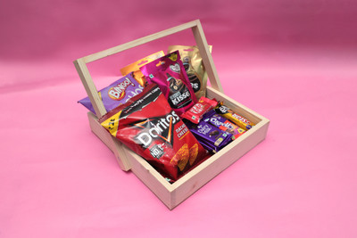 Paxidaya Wooden Fruit & Vegetable Basket(Brown)