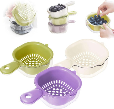 Lozenge Collapsible Colander(Multicolor)