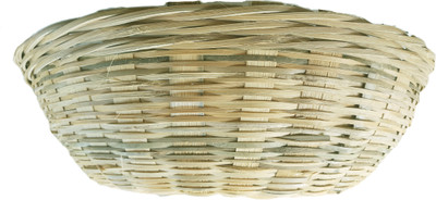 Das Departmental Store House Hold Essential Big Size Tokri for Carring & Storage Bamboo Fruit & Vegetable Basket(Green)