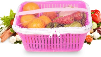 FLYER Plastic Fruit & Vegetable Basket(Pink)