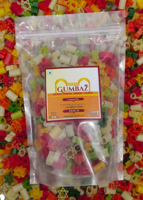 GUMBAZ Mix Fryums | Ready-To-Fry Papad Snacks. Fryums(400 g)