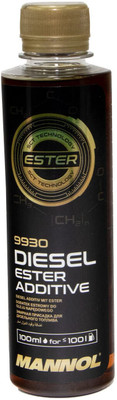 MANNOL DIESEL ESTER ADDITIVE/INJECTOR CLEANER (TO BE ADD IN FUEL TANK ONLY) High-Mileage Engine Oil(100 ml, Pack of 1)