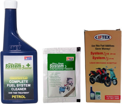 IFTEX CLEAN SYSTEM 2/3+ Fuel Fuel Treatment CLEAN SYSTEM 2/3 Fuel Injector Cleaner(300 ml)