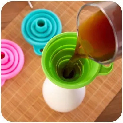 Biteful Enterprise Silicone Funnel(Multicolor)
