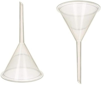 Wexon Analytical Funnel 75mm Polypropylene Funnel Set(White, Pack of 2)