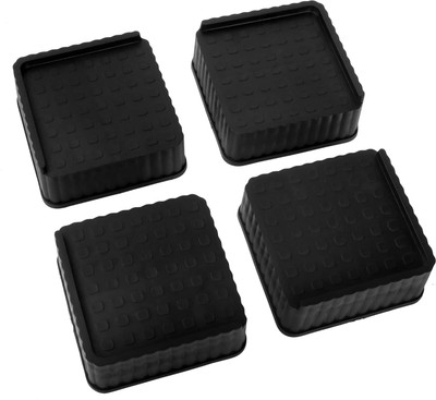 NIPRAM ENTERPRISE 4 PIECE BLOCK / CORNER STAND / MULTI PURPOSE PLASTICS LEGS Bed Legs(Furniture Accessories, Plastic)