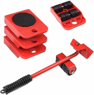 Sell plus Furniture Sliders Heavy Furniture Shifter Moving Wheels Kit Mover Tool Furniture Lifter 4Pcs Casters Kits 360 Degree Rotatable Pads for Sofas Refrigerators. 1-pcs Set. Appliance Furniture Caster(Pack of1)