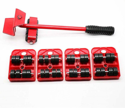 Gundiah Casters Kits 360 Degree Rotatable Pads for Sofas Refrigerators_86 Hand Tool Kit(5 Tools)
