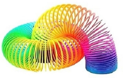 Citrine Kids Magic Rainbow Spring Gagling Set Of One Spring Toy 2 peice Gag Toy(Set of 2 Multicolor)