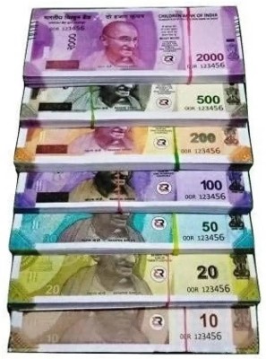 mayureshcollection Combo (8 Each x 7=56 Nakli Note) Playing Indian Currency Notes for Fun Paper Kids churan wale Note (( Nakli Note-10,20,50,100,200,500,2000 )) Nakli Indian Notes Gag Toy PRANK TOY Gag Toy (Multicolor) fake Gag Toy(Multicolor)