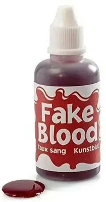 ka enterprises Makeup Fake Blood for Movies, Pranks & Cosplay , 30ml– Safe & Non-Toxic Fake Blood Gag Toy(Red)
