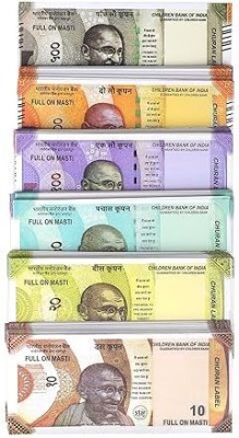 GURUJEETRADERS Notes20 Fake Note Gag Toy(Multicolor)