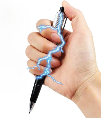 CRAZYGOL Electric Shock Pen is an excellent prank tool that looks just like pack of 1 Pen Gag Toy(Black)