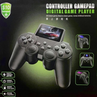 NUVIO Controller Gamepad Digital Game Player And Digital LED Display Remote Game Control Mount(Black)