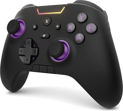Kreo Surge XB Wireless Gaming Controller with Hall Effect, Turbo Mode, RGB Bluetooth, USB Gamepad(Black, For PC, Android, Mac OS, Switch, iOS)