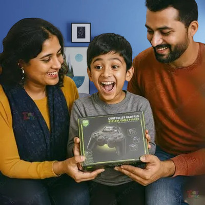 BROTTON BTN DIGITAL GAMEPAD BLACK S19 USB  Gamepad(Black, For PC)