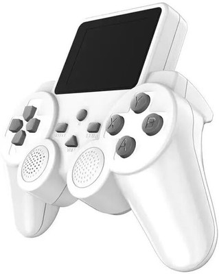 HG WORLD Retro S10 Portable Style Handheld Gaming Console for Tv video game for kids Gamepad(White, 500+ Games, AV Output, Pocket Fun, Best Gift for All Ages, For Android)