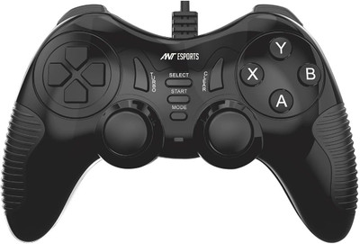 Ant Esports GP115 wired USB Gamepad(Black, For PC, Android, PS3)