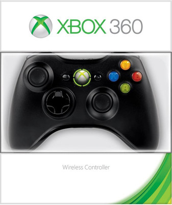 BVG Wireless Controller For Xbox 360 -  Gamepad(Black, For Xbox 360, PC)