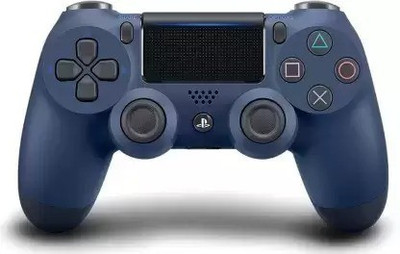 Plug In playstation 4 wireless controller Gamepad (Blue, For PS4)  Gamepad(Blue, For PS4)