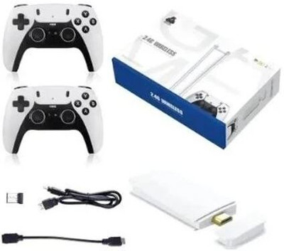 SSR M15 Game Box 2.4Ghz Retro Game Stick, 4K HDMI Output & Wireless Controller AN3  Gamepad(White, For PC)