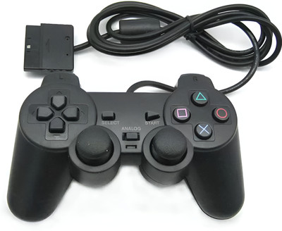 HG WORLD PS2 Wired Analog Remote Best Alternative for PlayStation 2 ps2 Controller  Gamepad(Black, Best Value Ps 2 Premium Gaming Accessory, PS2 Game Box Compatible, For PS2)