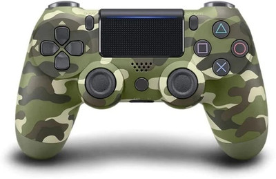 HG WORLD Playstation Dualshock 4 Joystick Wireless for PS4 Gamepad Motion Controller  Motion Controller(Cameo Green, For PS4, PC)