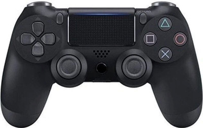 HG WORLD PS4 Controller DualShock 4 Wireless Playstation Controller for PC Bluetooth  Gamepad(Black, For PS4, PC, Windows 10)