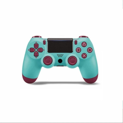 HG WORLD PS4 Controller DualShock 4 Wireless Playstation Controller for PC Bluetooth  Gamepad(Berry Blue, For PS4, PC, Windows 10)