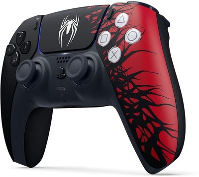 Playstation Sony PS5 Controller Spider-Man 2 Edition–sony controller with DualSense Wireless Bluetooth  Gamepad(Red & Black, Best gaming accessories, ps 5 sony controller for ps5 lovers, For PS5, PC, Mac OS, Android, iOS)
