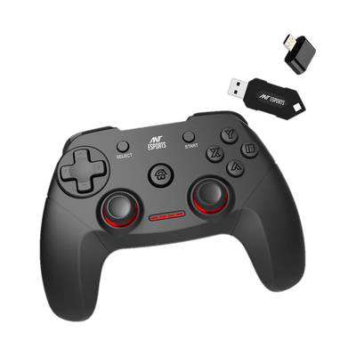 Ant Esports GP300 Pro V2 Wireless Gaming controller, Compatible for PC & Laptop Bluetooth Gamepad(Black, For Android)