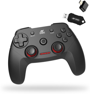 Ant Esports GP300 Pro V2 Wireless Gaming controller, Compatible for PC & Laptop Bluetooth  Gamepad(Black, For Android)