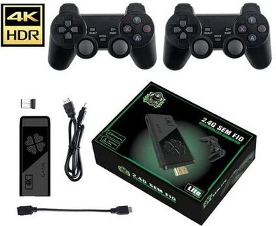 Goyal 2.4G SEM F10 Classic Video Game Portable Pocket Gaming Console Joystick  Motion Controller(Black, For PC)