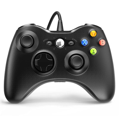 Ninjadog NinjaLite One - Wired Gaming Contoller USB  Gamepad(Black Color, For Mac OS, PC)