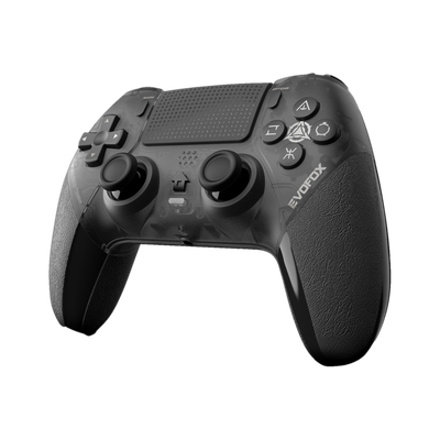 EVOFOX Play 2 PS4 Controller & PS5 (PS4 Games) HallSense Triggers, Touchpad, Gyroscope Bluetooth Gamepad(Black, For PS4, PS5, PC)