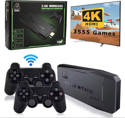 GOGA ENTERPRISES ABS Multi Languages Multi Players Support 2.4g Wireless Controller M8 Gamepad USB  Gamepad(Black, For PC)