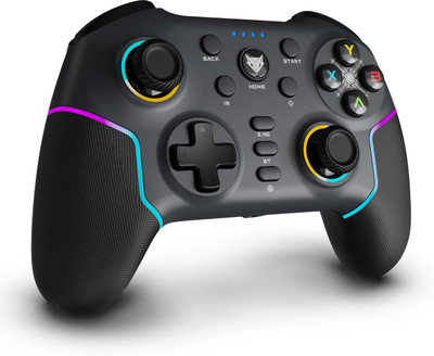 EVOFOX Elite X2 Pro Tri-Mode Wireless/BT/Wired Hallsense Magnetic Joysticks & Triggers  Gamepad(Grey, For PC)