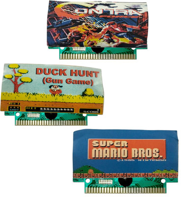 COUNTACH 8 Bit TV Video Game Cassettes Like CONTRA, DUCK HUNT, SUPER MARIOBROS  Gaming Accessory Kit(Multicolor, For Wii U)