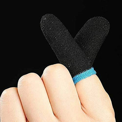 CUBES PUBG Finger Sleeve Thumb Grip Sweatproof Smooth & Responsive Touch (1-Pair) Finger Sleeve(Pack of 2)