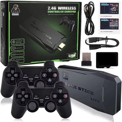 Subhash pustak mandir Black Retro Game Plug and Play with Dual 2.4G Wireless Controllers  Gaming Accessory Kit(Black, For PC)