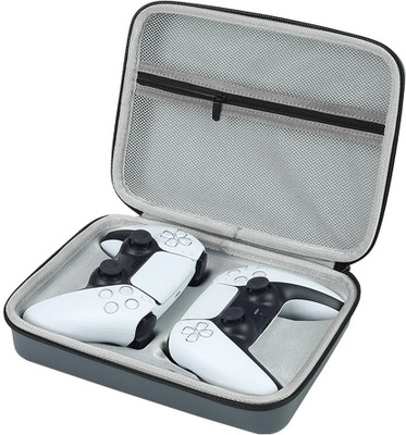 OIVO INDIA Travel EVA Game Dual Controller Carrying Case Hard Cover  Gaming Accessory Kit(Grey, For PS5, PS4, Xbox)