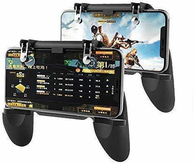 DealSmart Mobile Remote Controller Gamepad Handholder Joystick Trigger for PUBG L1 R1 Shot  Gaming Accessory Kit(Black, For Android, iOS)