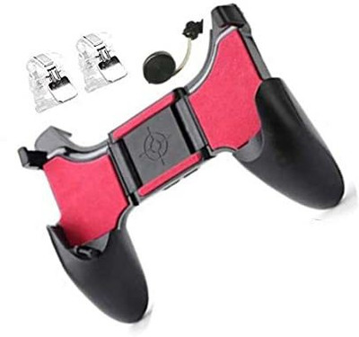 Lussata 5 in 1 Pubg Mobile Gamepad|5IN1 Game Controller Shooter Gaming Button  Gaming Accessory Kit(Na, For Android)