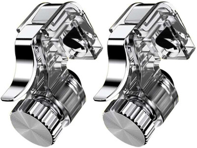 RANZZER R11 Metal triggers for All Smartphones,Game Controller Shooting Aim Button  Gaming Accessory Kit(Silver, For Android, iOS)