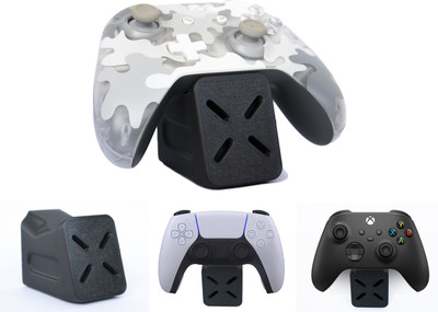 valuepick XBOX PS5 Controller Mount Stand  Gaming Accessory Kit(Black, White, For Xbox, PS5, PC)