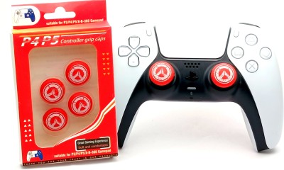 TMG Designer Series Thumb Grip for PS5,PS4,PS3, Xbox One and NS-PRO (4Pcs) Red  Gaming Accessory Kit(Red, For PS5, PS4, PS3, PS2, Xbox, Xbox One)