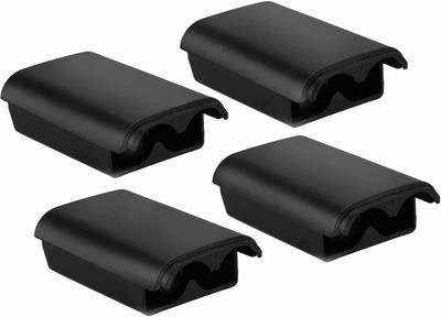 gamenophobia Xbox 360 Wireless Controller Replacement Battery Pack Cover Shell Pack 4  Gaming Accessory Kit(Black, For Xbox)